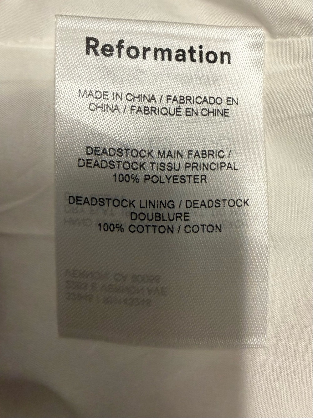 Reformation Zenni Dress - Ivory - Picture 5 of 5